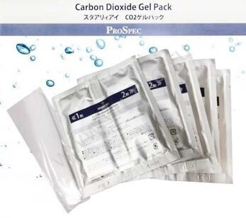 «Carbon Dioxide Gel Pack»  Маска с экстрактом плаценты для проведения профессиональной неинвазивной карбокситерапии, (15g х 2) х 5 set